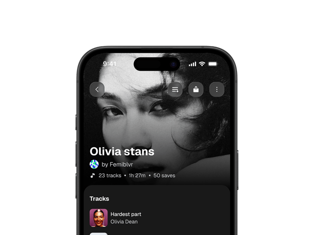 Olivia stans playlist
